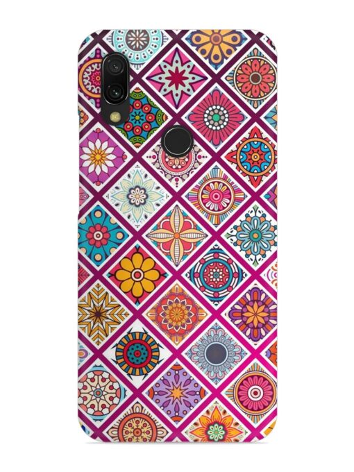 Seamless Tile Pattern Snap Case for Xiaomi Redmi 7