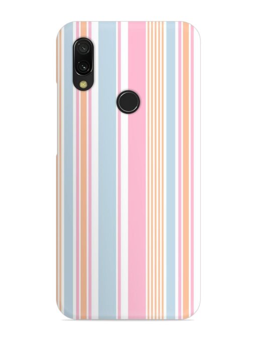 Stripe Seamless Pattern Snap Case for Xiaomi Redmi 7 Zapvi