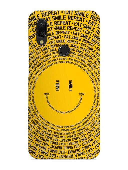 Smiley Snap Case for Xiaomi Redmi 7 Zapvi