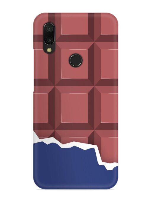 Chocolate Vector Art Snap Case for Xiaomi Redmi 7 Zapvi