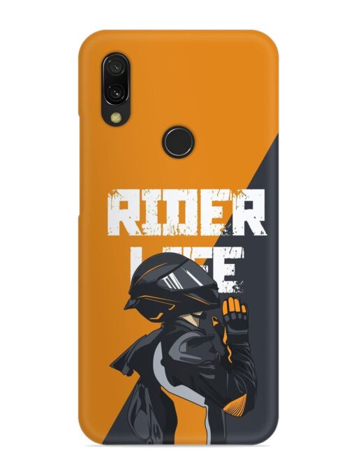 Rider Life Snap Case for Xiaomi Redmi 7 Zapvi