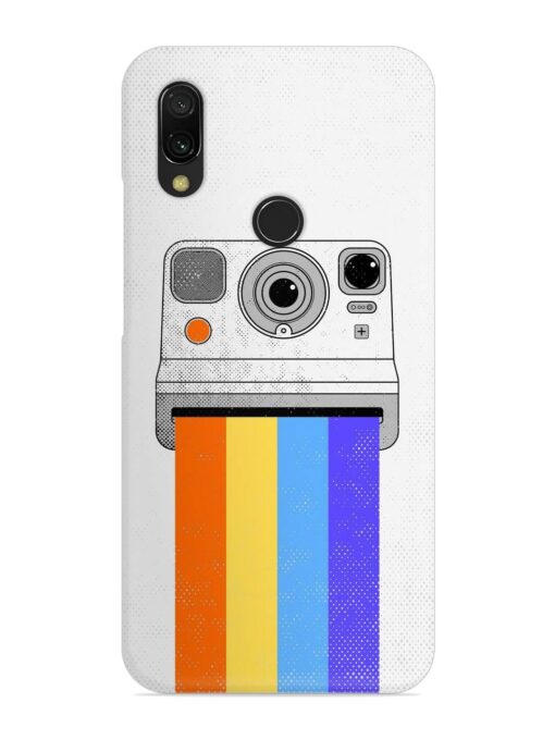 Retro Camera Art Snap Case for Xiaomi Redmi 7 Zapvi