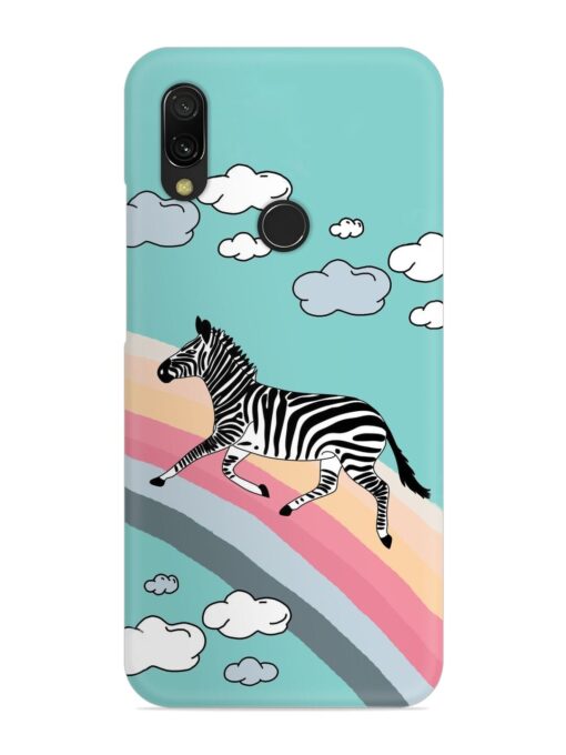 Running Zebra Snap Case for Xiaomi Redmi 7 Zapvi