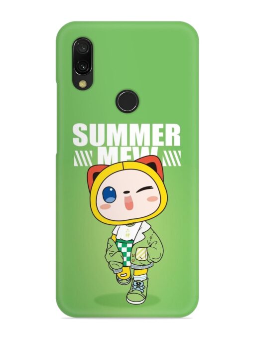 Summer Mew Snap Case for Xiaomi Redmi 7