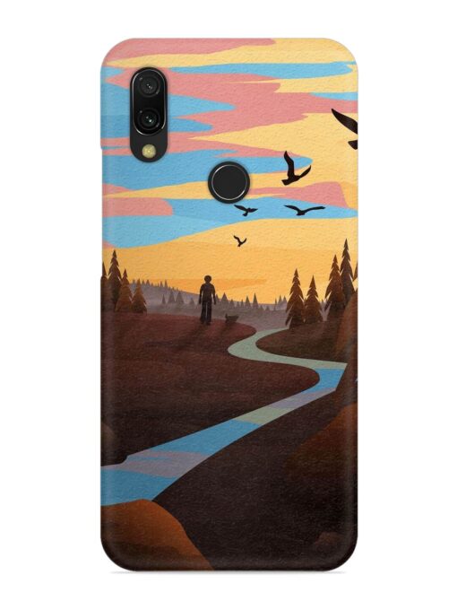 Natural Landscape Art Snap Case for Xiaomi Redmi 7 Zapvi