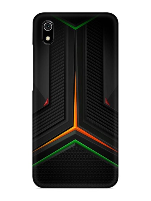 Orange Triangle Light Snap Case for Xiaomi Redmi 7A Zapvi