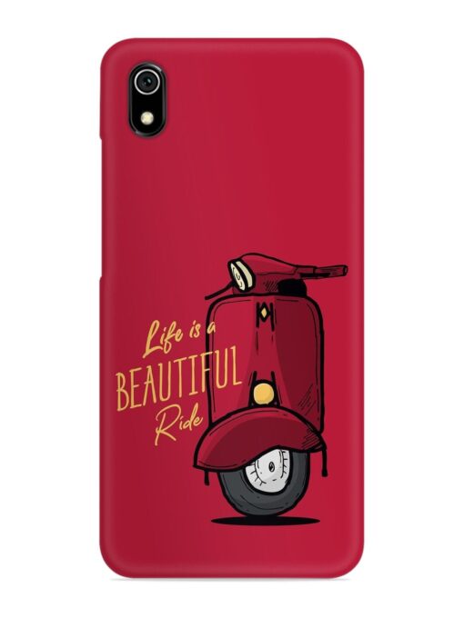 Life Is Beautiful Rides Snap Case for Xiaomi Redmi 7A Zapvi