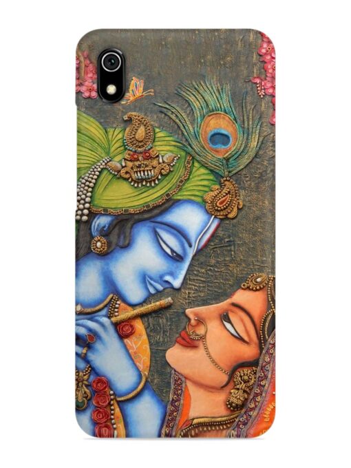 Lord Radha Krishna Flute Art Snap Case for Xiaomi Redmi 7A Zapvi