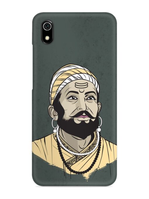 Shivaji Maharaj Vector Art Snap Case for Xiaomi Redmi 7A Zapvi