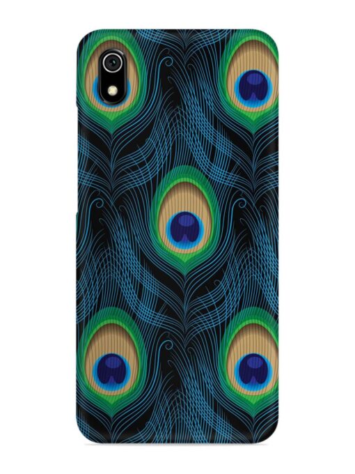 Seamless Pattern Peacock Snap Case for Xiaomi Redmi 7A Zapvi