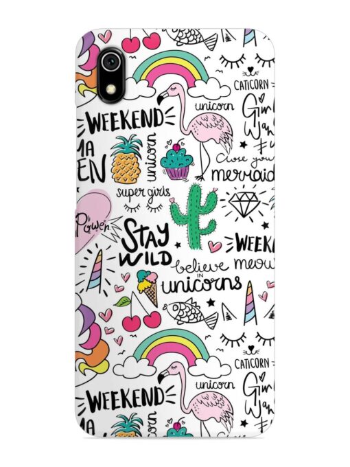 Unicorn Ice Cream Snap Case for Xiaomi Redmi 7A