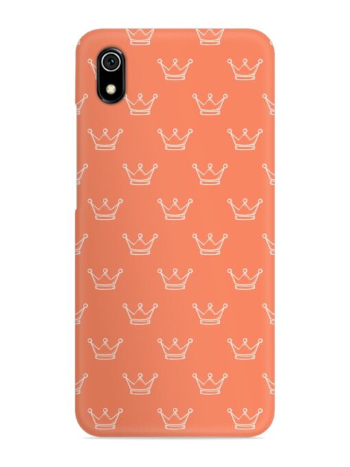 Hand Drawn Crown Snap Case for Xiaomi Redmi 7A Zapvi