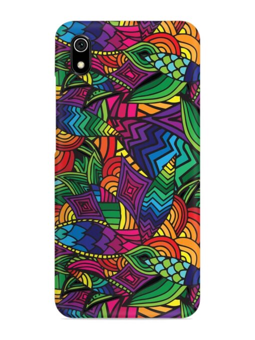 Abstract Multicolor Seamless Snap Case for Xiaomi Redmi 7A