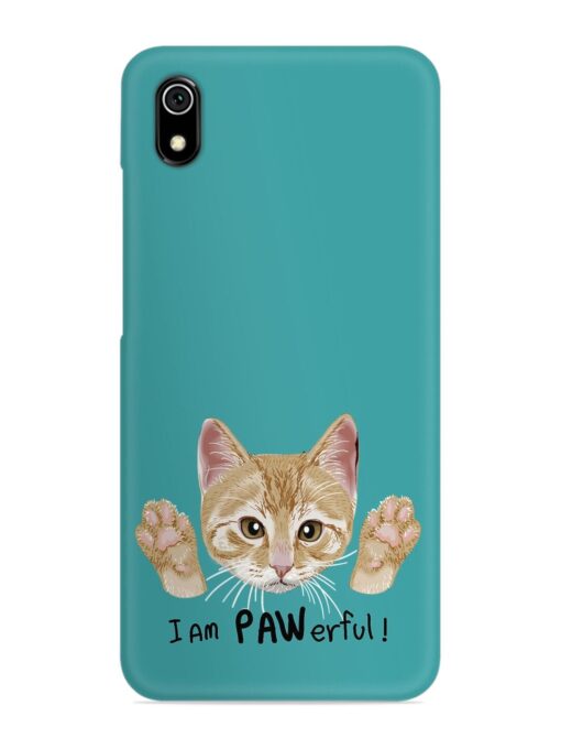 Typography Slogan Cat Snap Case for Xiaomi Redmi 7A