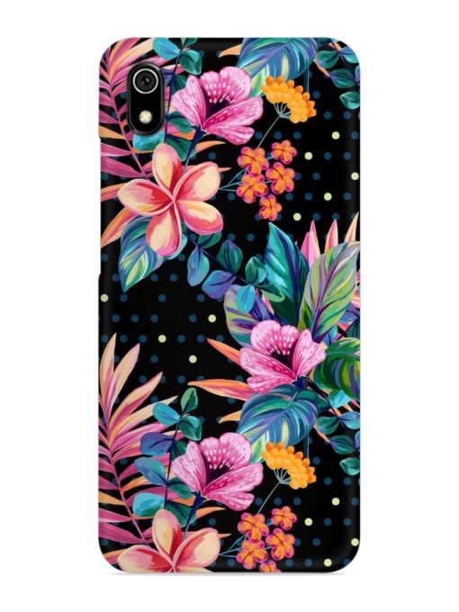 Seamless Floral Pattern Snap Case for Xiaomi Redmi 7A