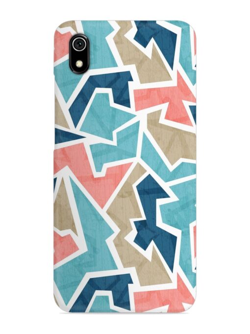 Vintage Geometric Triangle Snap Case for Xiaomi Redmi 7A