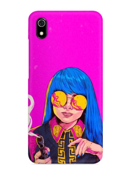 Aesthetic Anime Girl Snap Case for Xiaomi Redmi 7A