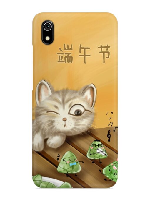 Cat Scorpion Dancing Snap Case for Xiaomi Redmi 7A Zapvi