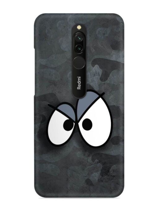 Big Eyes Night Mode Snap Case for Xiaomi Redmi 8 Zapvi