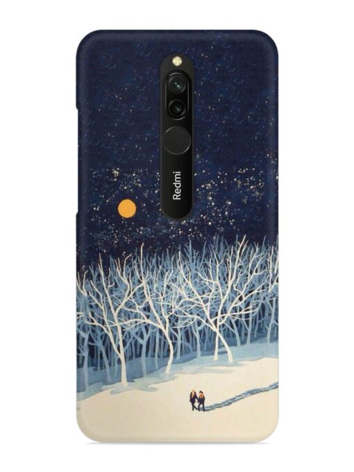 Full Moon Snowshoe Tour Snap Case for Xiaomi Redmi 8