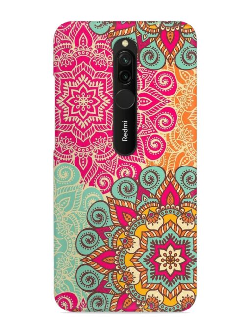 Mandala Seamless Snap Case for Xiaomi Redmi 8