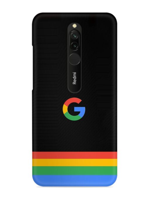 Google Logo Art Snap Case for Xiaomi Redmi 8