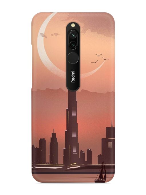 Landmark Burj Khalifa Snap Case for Xiaomi Redmi 8 Zapvi