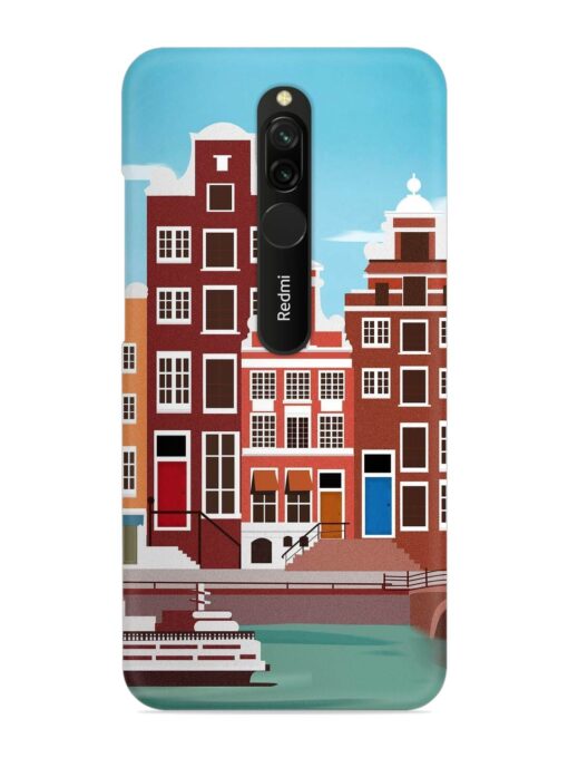 Scenery Architecture Amsterdam Landscape Snap Case for Xiaomi Redmi 8