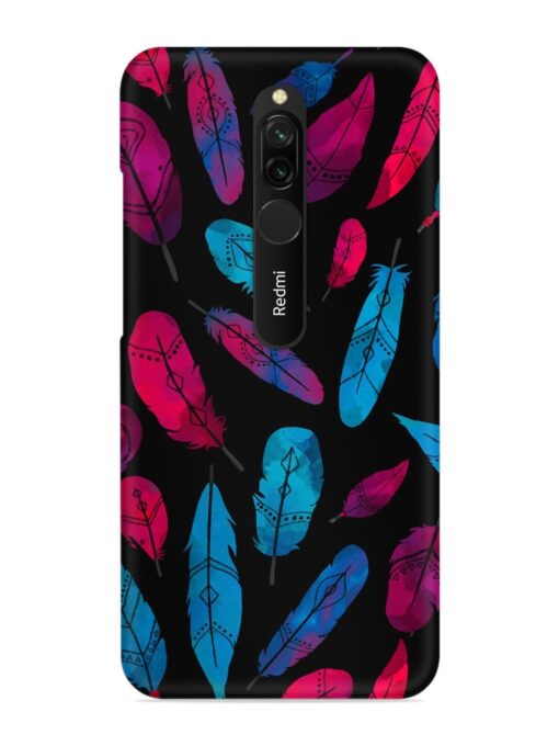 Feather Art Snap Case for Xiaomi Redmi 8