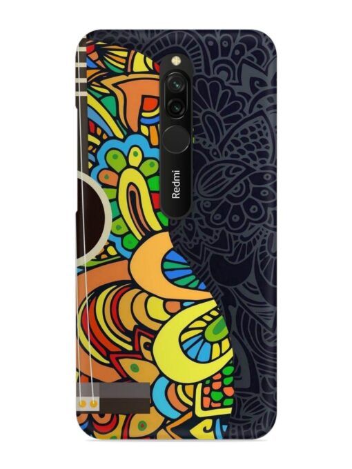 Guitar Vector Art Snap Case for Xiaomi Redmi 8