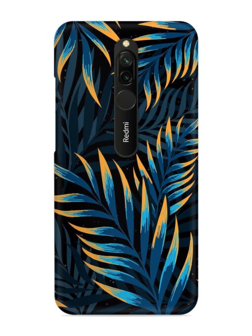 Abstract Leaf Art Snap Case for Xiaomi Redmi 8