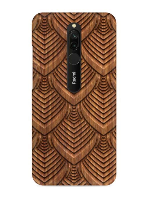 Carved Pattern On Snap Case for Xiaomi Redmi 8