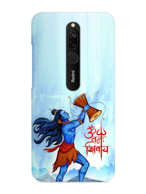 Illustration Lord Shiva Snap Case for Xiaomi Redmi 8 Zapvi