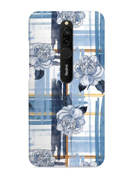 Watercolor Pattern Rose Snap Case for Xiaomi Redmi 8 Zapvi