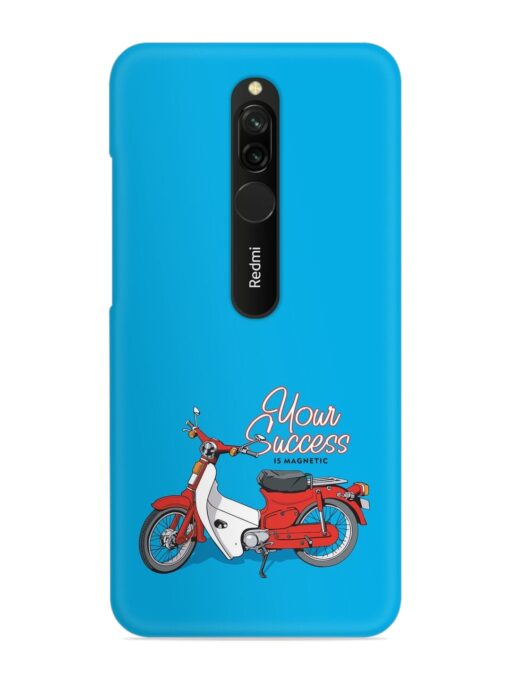 Motorcycles Image Vector Snap Case for Xiaomi Redmi 8 Zapvi