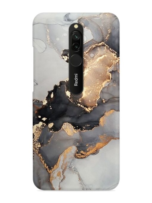 Luxury Abstract Fluid Snap Case for Xiaomi Redmi 8