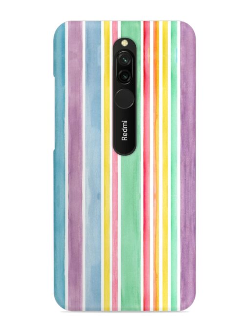 Hand Drawn Watercolor Snap Case for Xiaomi Redmi 8