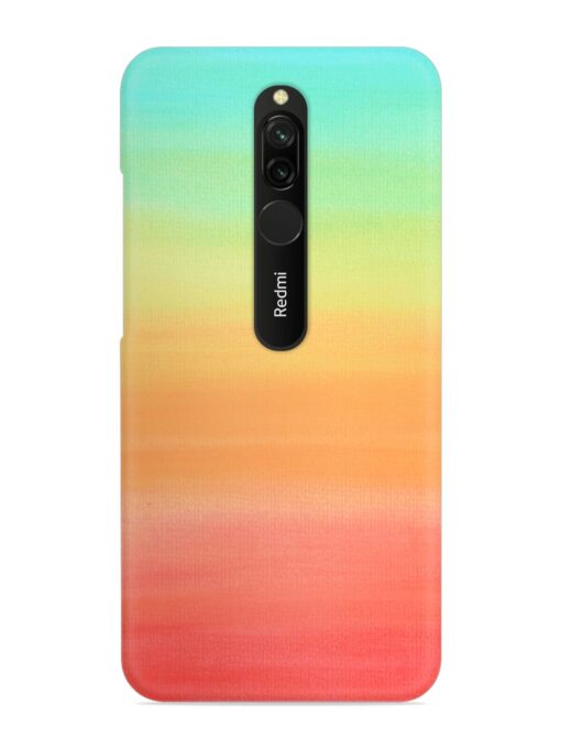 Background Sky Watercolor Snap Case for Xiaomi Redmi 8