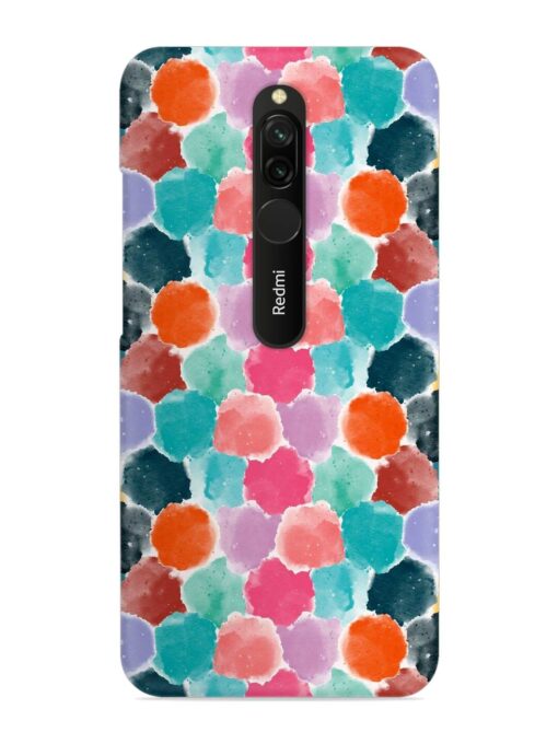 Colorful Seamless Pattern Snap Case for Xiaomi Redmi 8 Zapvi