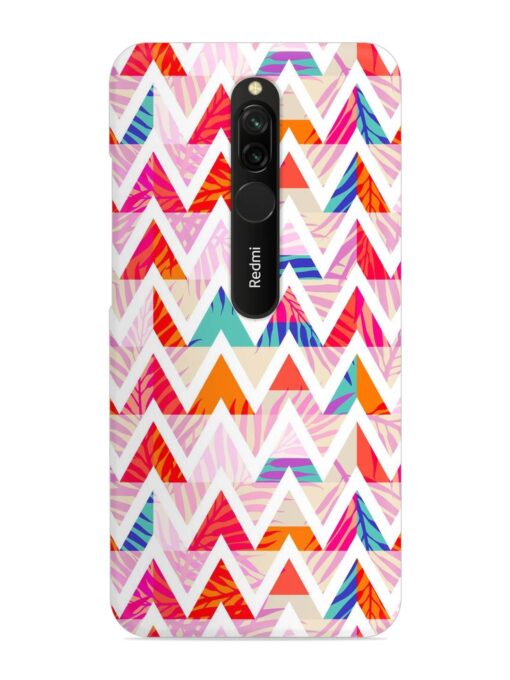 Abstract Triangle Background Snap Case for Xiaomi Redmi 8