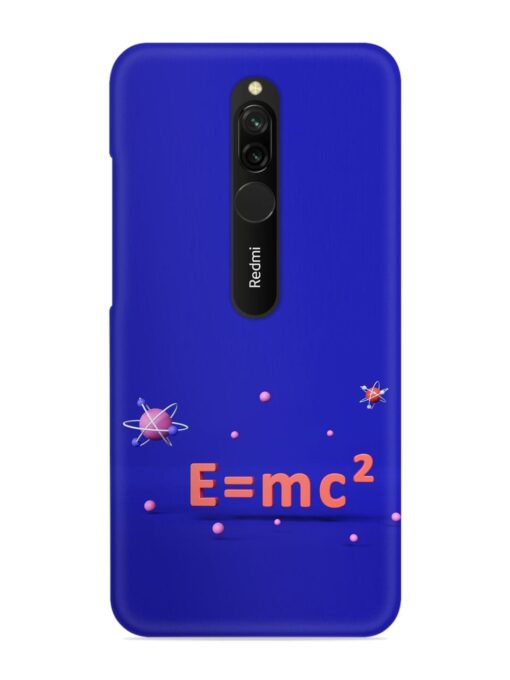 Formula Relativity Equation Snap Case for Xiaomi Redmi 8