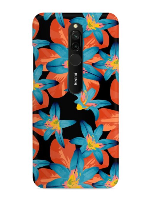 Philippine Flowers Seamless Snap Case for Xiaomi Redmi 8