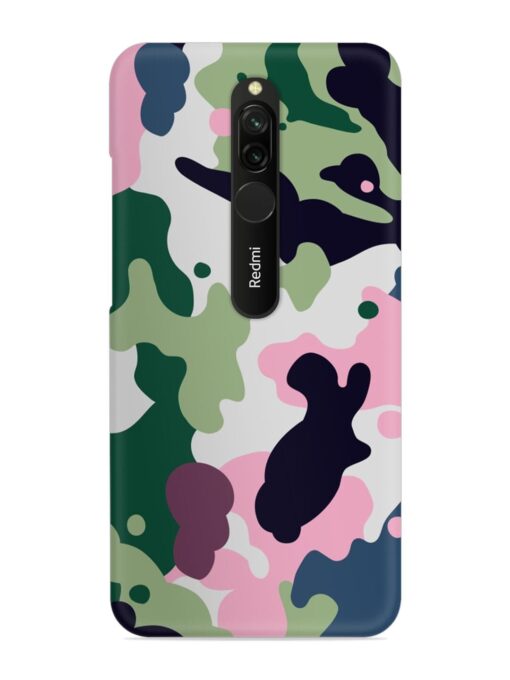 Seamless Funky Camouflage Snap Case for Xiaomi Redmi 8