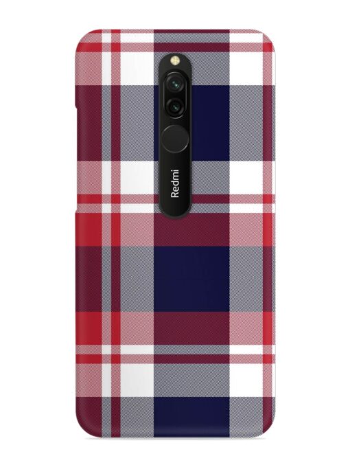 Classic Plaid Tartan Snap Case for Xiaomi Redmi 8