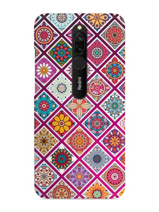 Seamless Tile Pattern Snap Case for Xiaomi Redmi 8