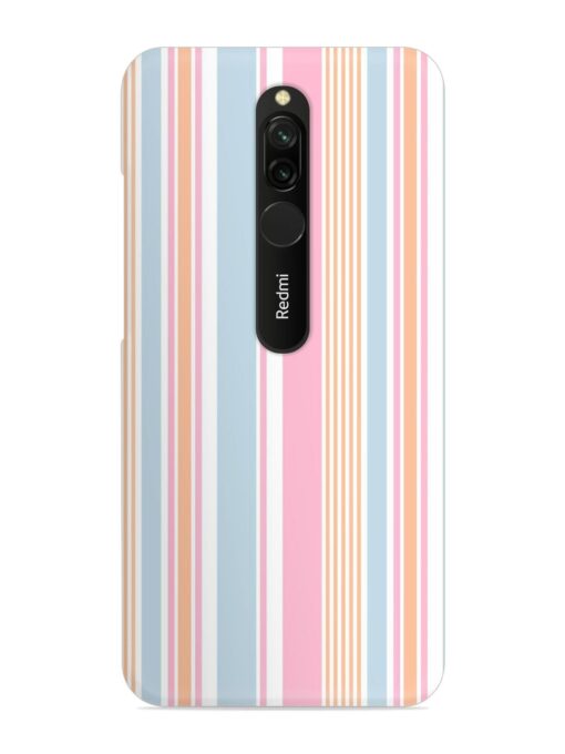 Stripe Seamless Pattern Snap Case for Xiaomi Redmi 8