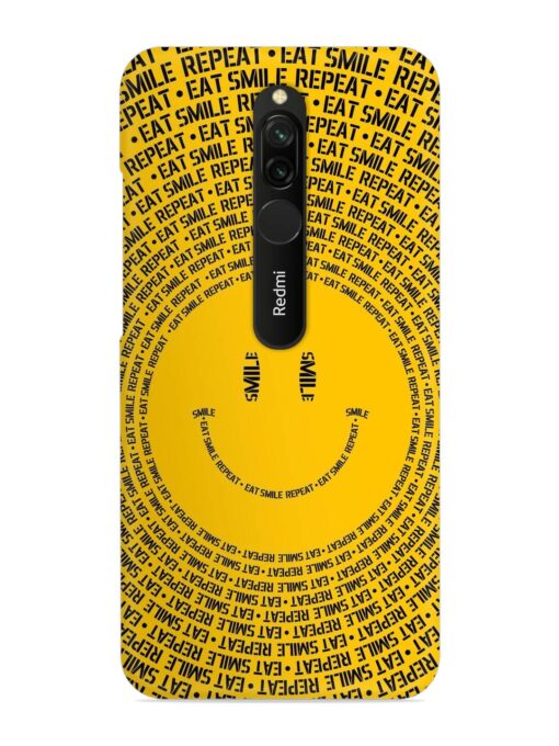 Smiley Snap Case for Xiaomi Redmi 8 Zapvi