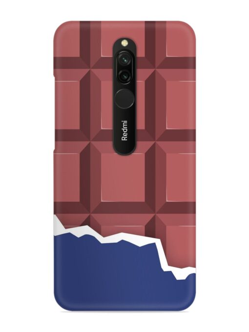 Chocolate Vector Art Snap Case for Xiaomi Redmi 8