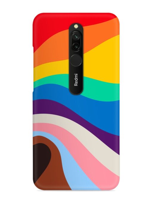 Minimal Pride Art Snap Case for Xiaomi Redmi 8 Zapvi