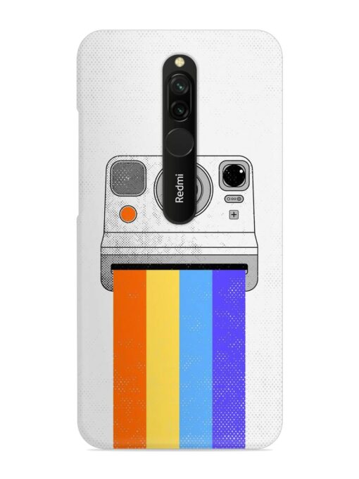 Retro Camera Art Snap Case for Xiaomi Redmi 8